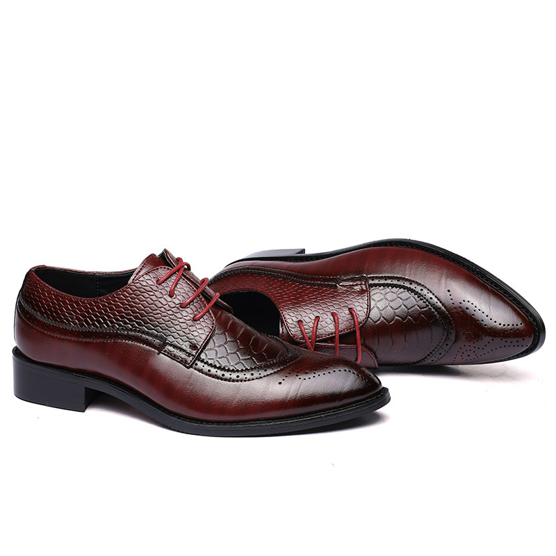Fashion Mens Formal Dress Shoes Pointed Toe Bullock Oxfords Shoes Lace Up Designer Men Shoes, Black
Fashion Mens Formal Dress Shoes Pointed Toe Bullock Oxfords Shoes Lace Up Designer Men Shoes, Black