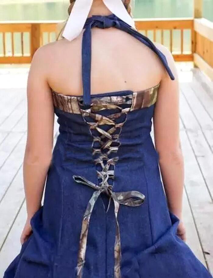 High Quality Sweetheart Wedding Dress Cowboy Camo A Line Country Garden Church Formal Bride Bridal Gown Custom Made Plus Size