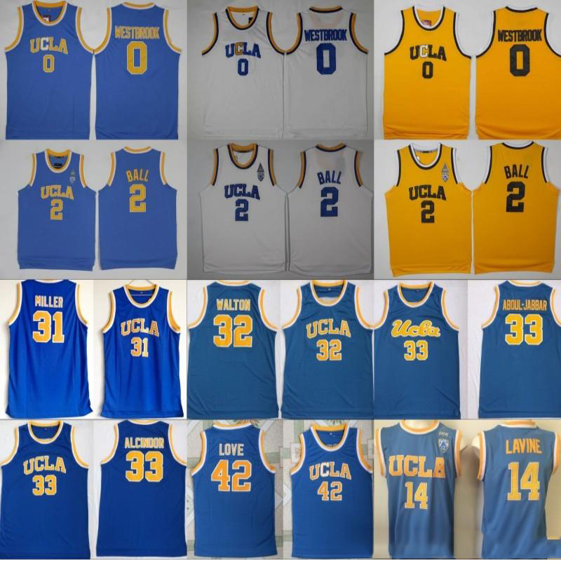 UCLA Bruins Jersey College Basketball Russell Westbrook Lonzo Ball Zach LaVine Kareem Abdul Jabbar Reggie Miller Bill Walton Kevin Love Blue, As show
UCLA Bruins Jersey College Basketball Russell Westbrook Lonzo Ball Zach LaVine Kareem Abdul Jabbar Reggie Miller Bill Walton Kevin Love Blue, As show