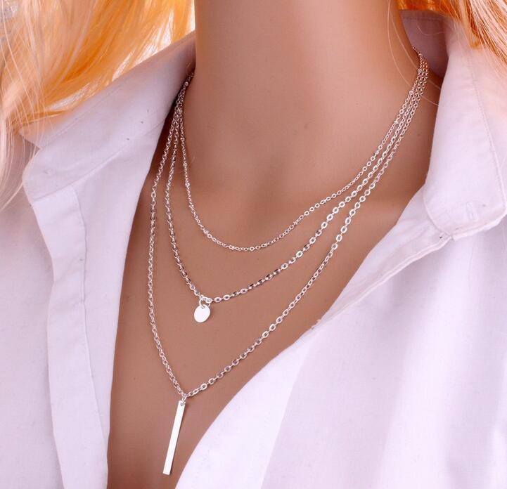 Fashion-Arrival Charm Jewelry Women Necklaces Steampunk Pendants Copper Beads Multilayer Necklace Sequins Metal Accessories Christmas Gift
Fashion-Arrival Charm Jewelry Women Necklaces Steampunk Pendants Copper Beads Multilayer Necklace Sequins Metal Accessories Christmas Gift