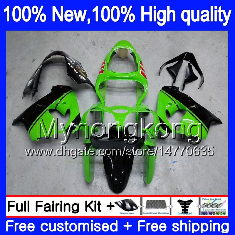 Body For KAWASAKI ZX-9R ZX900CC ZX 9R 9 R 900 2000 2001 2002 2003 216MY.54 Green Black ZX900 ZX9 R 900CC ZX9R 00 01 02 03 Full Fairing, No. 3
Body For KAWASAKI ZX-9R ZX900CC ZX 9R 9 R 900 2000 2001 2002 2003 216MY.54 Green Black ZX900 ZX9 R 900CC ZX9R 00 01 02 03 Full Fairing, No. 3