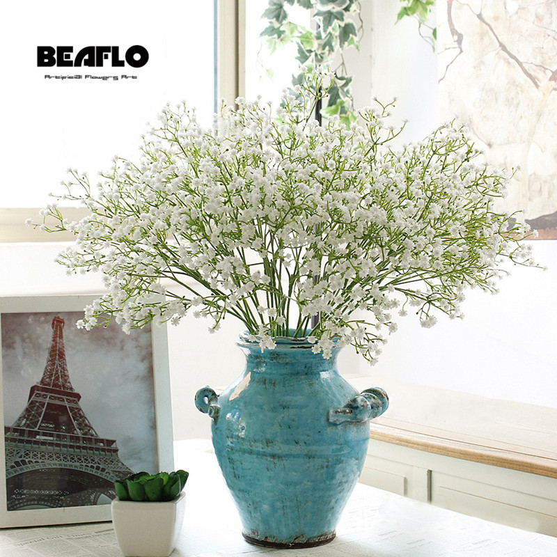 5PC DIY Artificial baby's breath Flower Gypsophila Fake Silicone plant for Wedding Home Hotel Party Decorations 3 Colors, Blue
5PC DIY Artificial baby's breath Flower Gypsophila Fake Silicone plant for Wedding Home Hotel Party Decorations 3 Colors, Blue