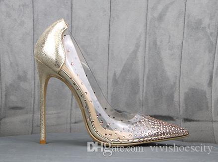 Come with Logo Red Bottom High Heels Gold Silver Transparent Clear Crystal Shoes Bridal Wedding Shoes Designer Pumps 2020, Black
Come with Logo Red Bottom High Heels Gold Silver Transparent Clear Crystal Shoes Bridal Wedding Shoes Designer Pumps 2020, Black