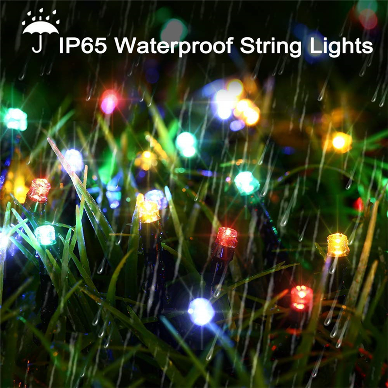 Solar Fairy String Lights 32M 300LEDs 8 Modes Solar Christmas Lights Waterproof Fairy Xmas Lamp for Party Holiday Decorations