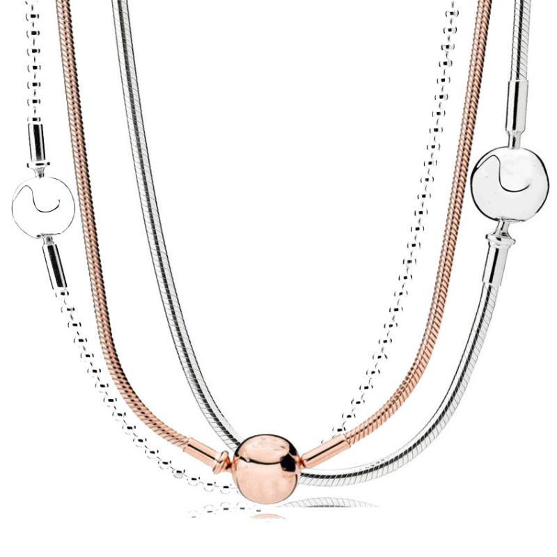 Rose Gold Sphere Clasp ESSENCE Collection Beaded Necklace For Women Wedding Gift Europe Jewelry 925 Sterling Silver Necklace
Rose Gold Sphere Clasp ESSENCE Collection Beaded Necklace For Women Wedding Gift Europe Jewelry 925 Sterling Silver Necklace