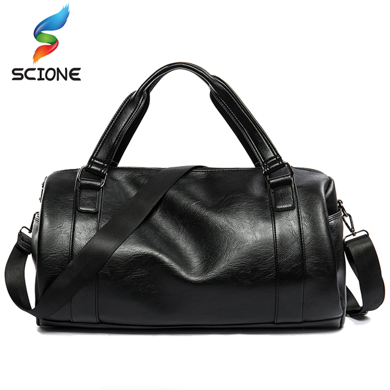 Hot Top Quality Men Classic Soft PU Sports Gym Bags Cylindrical Training Bag Shoulder Outdoor Travel HandBag, Black color
Hot Top Quality Men Classic Soft PU Sports Gym Bags Cylindrical Training Bag Shoulder Outdoor Travel HandBag, Black color