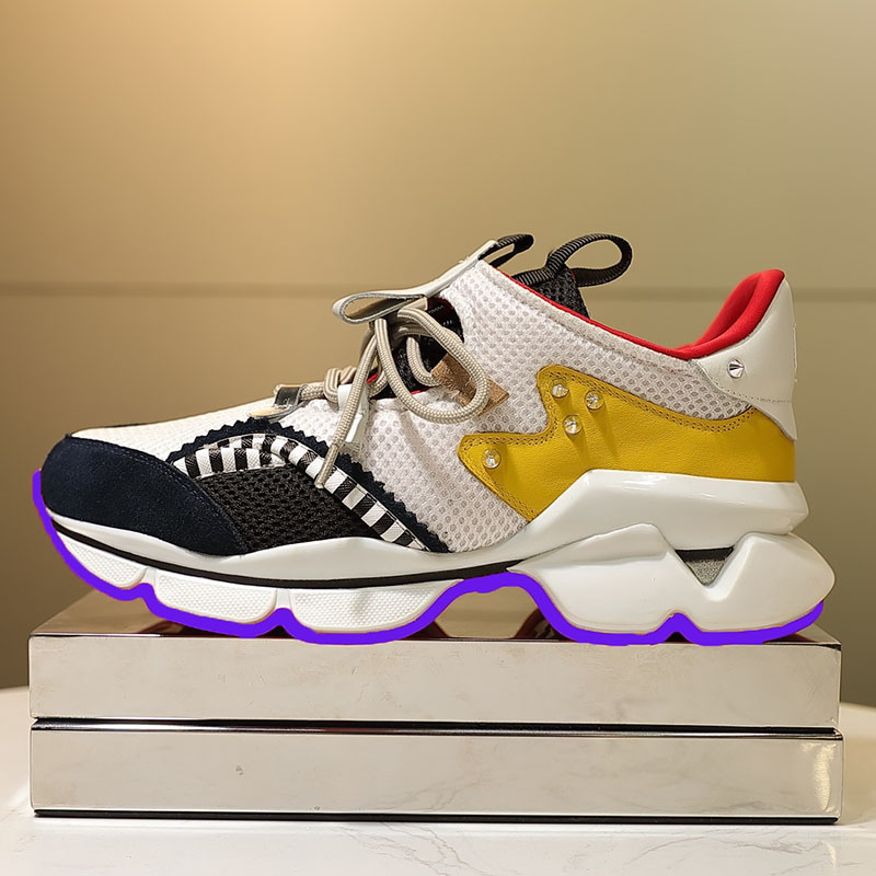 Donna Flat Shoe Red Bottoms Sneakers Fashion high quality Women Spikes Sneaker Size 35-46 Model HA253
Donna Flat Shoe Red Bottoms Sneakers Fashion high quality Women Spikes Sneaker Size 35-46 Model HA253