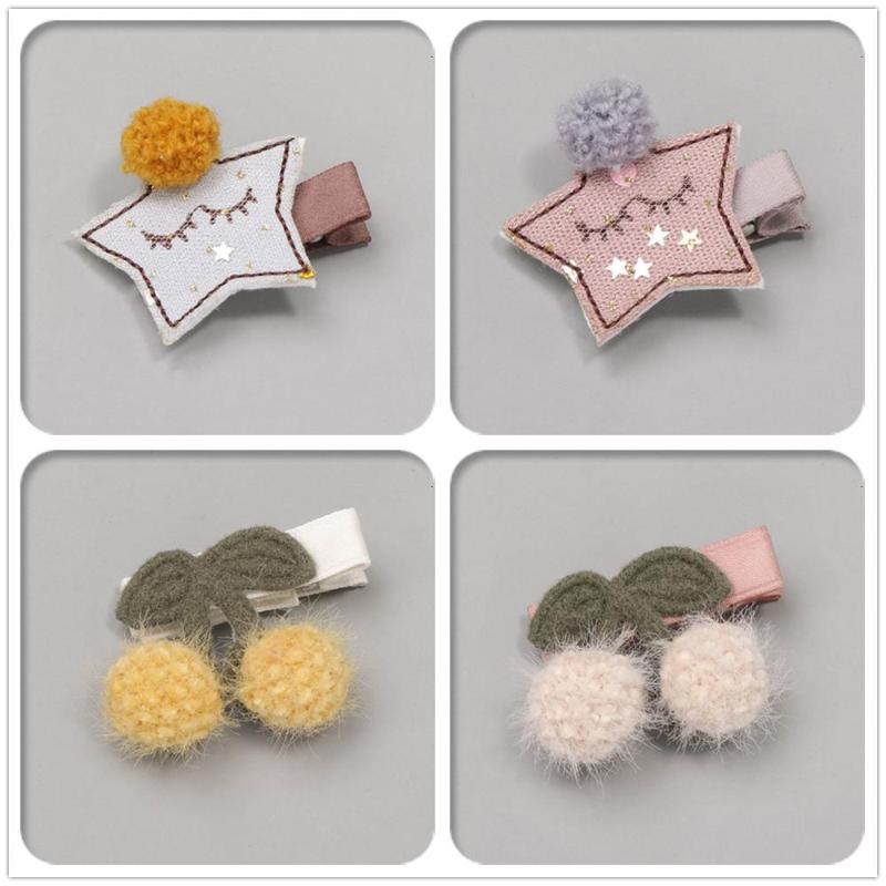 Boutique 10pcs Fashion Cute Pom Pom Star Felt Bow Hairpins Glitter Bowknot Cherry Hair Clips Princess Headwear Hair Accessories
Boutique 10pcs Fashion Cute Pom Pom Star Felt Bow Hairpins Glitter Bowknot Cherry Hair Clips Princess Headwear Hair Accessories