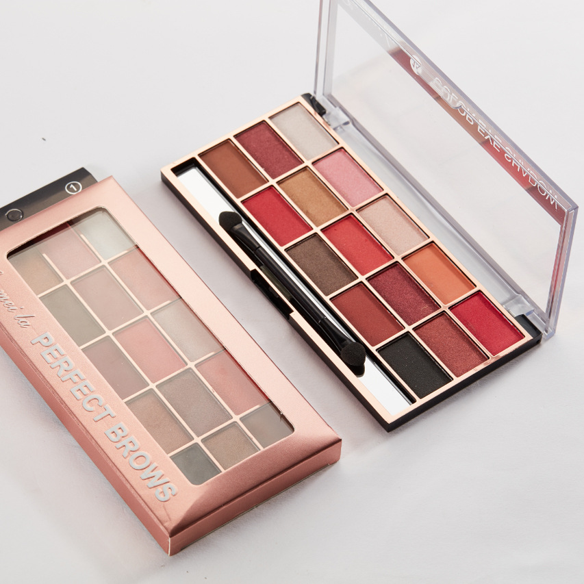 15 Colors Eye Shadow Palette Earth Color Peach Makeup Not Blooming Beginner Six-color Matte Makeup Eye Shadow Palette, As pic
15 Colors Eye Shadow Palette Earth Color Peach Makeup Not Blooming Beginner Six-color Matte Makeup Eye Shadow Palette, As pic