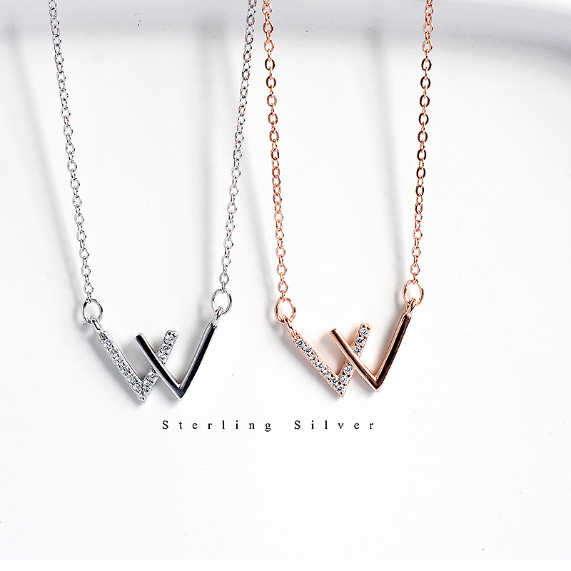 925 Sterling Silver Necklace Initial pendant custom name letter necklace women statement personalized layered choker necklace
925 Sterling Silver Necklace Initial pendant custom name letter necklace women statement personalized layered choker necklace