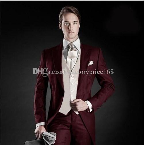 Fashionable One Button Groomsmen Peak Lapel Groom Tuxedos Men Suits Wedding/Prom/Dinner Best Man Blazer(Jacket+Pants+Tie+Vest) AA237, Same as image
Fashionable One Button Groomsmen Peak Lapel Groom Tuxedos Men Suits Wedding/Prom/Dinner Best Man Blazer(Jacket+Pants+Tie+Vest) AA237, Same as image