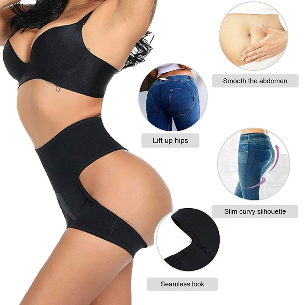 Lover Beauty Women Shaperwears Sexy Butt Lifter Panty Body Enhancer Tummy Control Panties Briefs Underwear Booty Body Shaper T200526