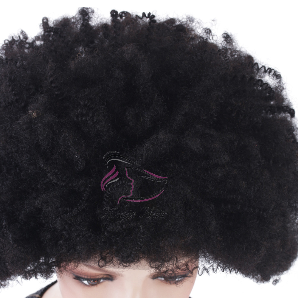 Free Shipping Short Afro Kinky Curly Human Hair Wigs Brazilian Lace Front Human Hair Wigs Glueless 130% density Short Bob Full Lace Wigs