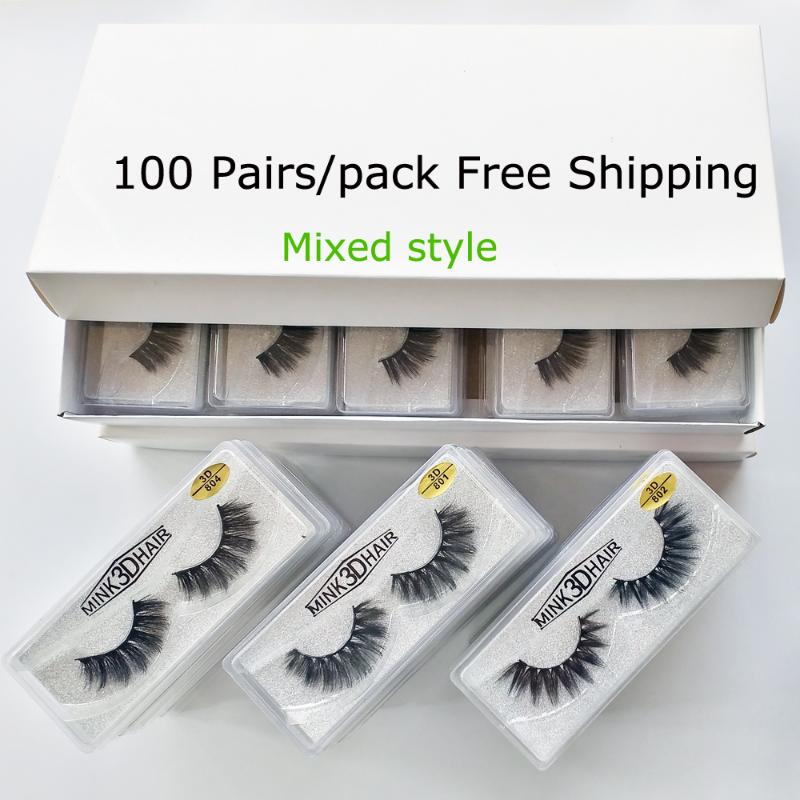 Wholesale Eyelashes 20/30/50/100 Pairs 3D Mink Lashes Natural False Eyelashes Hand Made Makeup Long Eye Lashes 3d Mink
Wholesale Eyelashes 20/30/50/100 Pairs 3D Mink Lashes Natural False Eyelashes Hand Made Makeup Long Eye Lashes 3d Mink