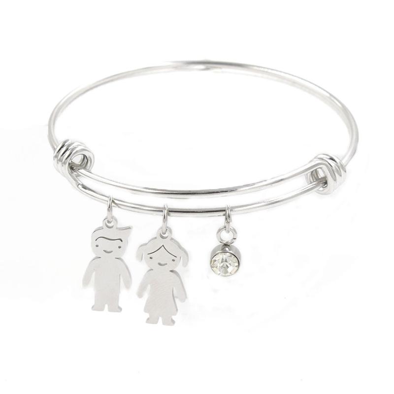 Silver Color Stainless Steel Boy Girl Figure Couple pendant Stainless steel Bracelet Adjustable Bracelet Lover Jewelry
Silver Color Stainless Steel Boy Girl Figure Couple pendant Stainless steel Bracelet Adjustable Bracelet Lover Jewelry