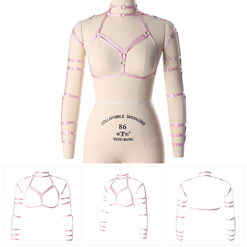 Pink Body Cage Harness Bra Strappy Tops Elastic Adjust Goth Festival Rave Chest Belt Arm Bondage Harness Sexy Lingerie for Women, Mlcp0190green
Pink Body Cage Harness Bra Strappy Tops Elastic Adjust Goth Festival Rave Chest Belt Arm Bondage Harness Sexy Lingerie for Women, Mlcp0190green