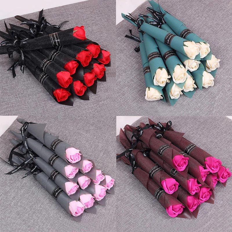 5PCS/Set Popular Decoration Scrapbooking Wedding Flower Rose Flower Multicolor Soap Fake Rose Artificial Bouquet
5PCS/Set Popular Decoration Scrapbooking Wedding Flower Rose Flower Multicolor Soap Fake Rose Artificial Bouquet