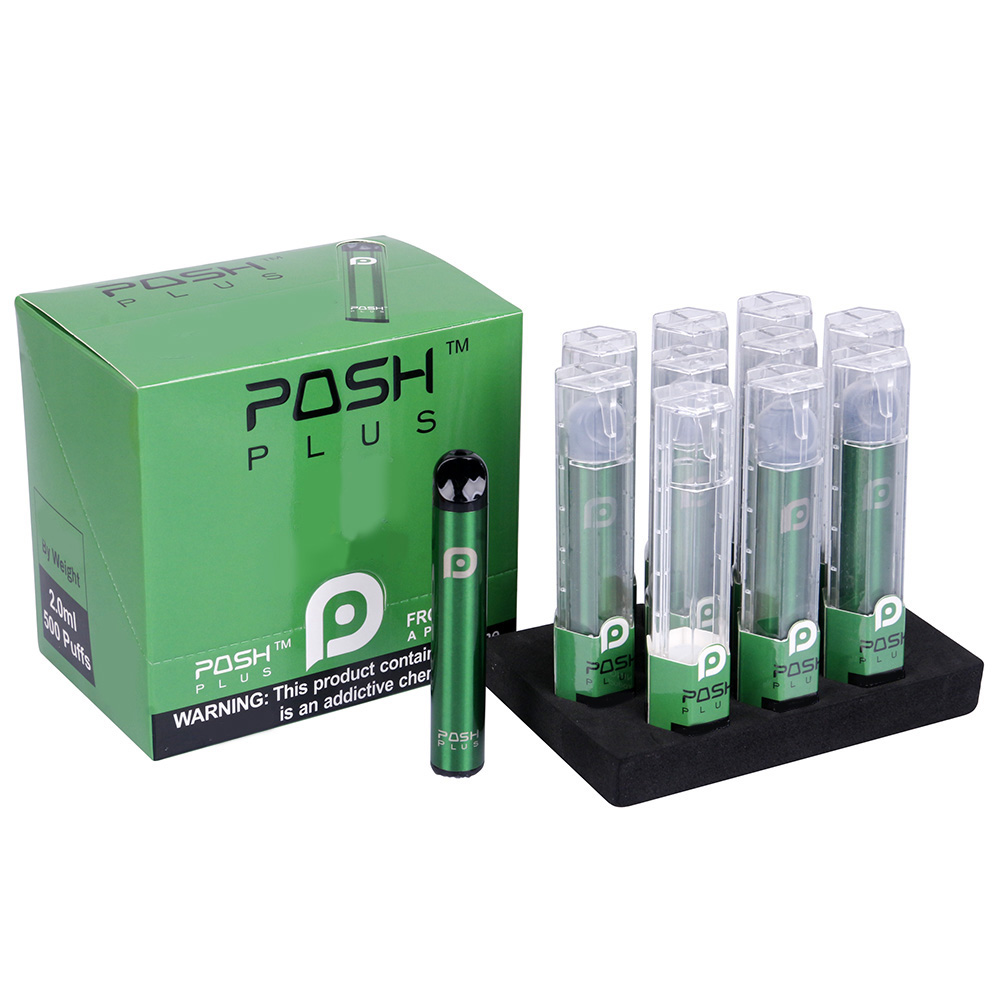 Posh Plus XL 1500 Puffs Disposable Vape Pen Electronic Cigarette Device Vaporizer E Cigs 13 Colors
Posh Plus XL 1500 Puffs Disposable Vape Pen Electronic Cigarette Device Vaporizer E Cigs 13 Colors