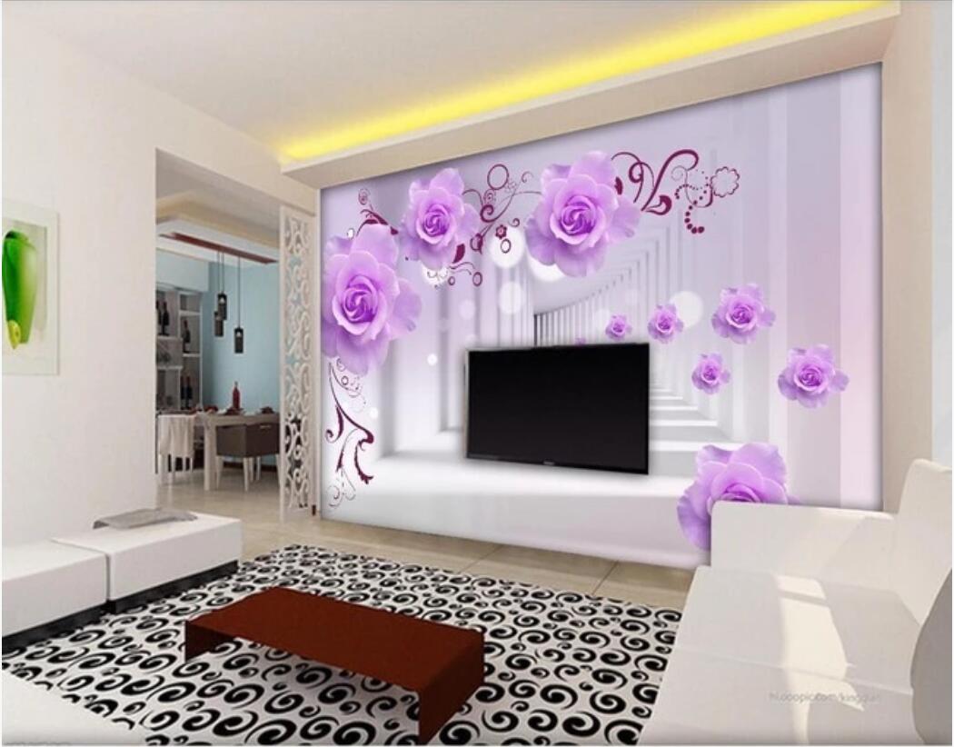 3d wallpaper custom photo mural Fantasy purple rose 3D 3D TV background wall decorative painting wallpaper for walls 3 d, Non-woven fabric
3d wallpaper custom photo mural Fantasy purple rose 3D 3D TV background wall decorative painting wallpaper for walls 3 d, Non-woven fabric
