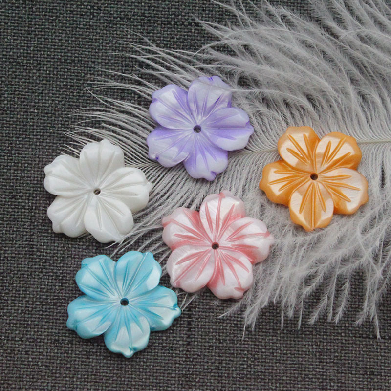 5pcs Natural Shell Colorful Carved Flower Beads Pendant 20mm Jewelry Making Handmade DIY Hair Clip Brooch Earring Accessories
5pcs Natural Shell Colorful Carved Flower Beads Pendant 20mm Jewelry Making Handmade DIY Hair Clip Brooch Earring Accessories