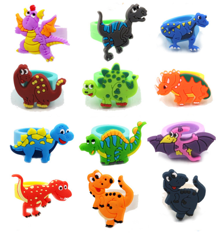 Hot Fashion PVC Dinosaur Rings Kids Soft Silicone Finger Rings cartoon Gifts Accessory Jewelry Free Shipping, As pic
Hot Fashion PVC Dinosaur Rings Kids Soft Silicone Finger Rings cartoon Gifts Accessory Jewelry Free Shipping, As pic