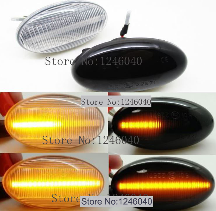 2pcs Dynamic LED Side Marker Light Turn Signal Lights For Smart W450 W452 A-Class W168 Vito W639 W447 Citan W415, As pic
2pcs Dynamic LED Side Marker Light Turn Signal Lights For Smart W450 W452 A-Class W168 Vito W639 W447 Citan W415, As pic