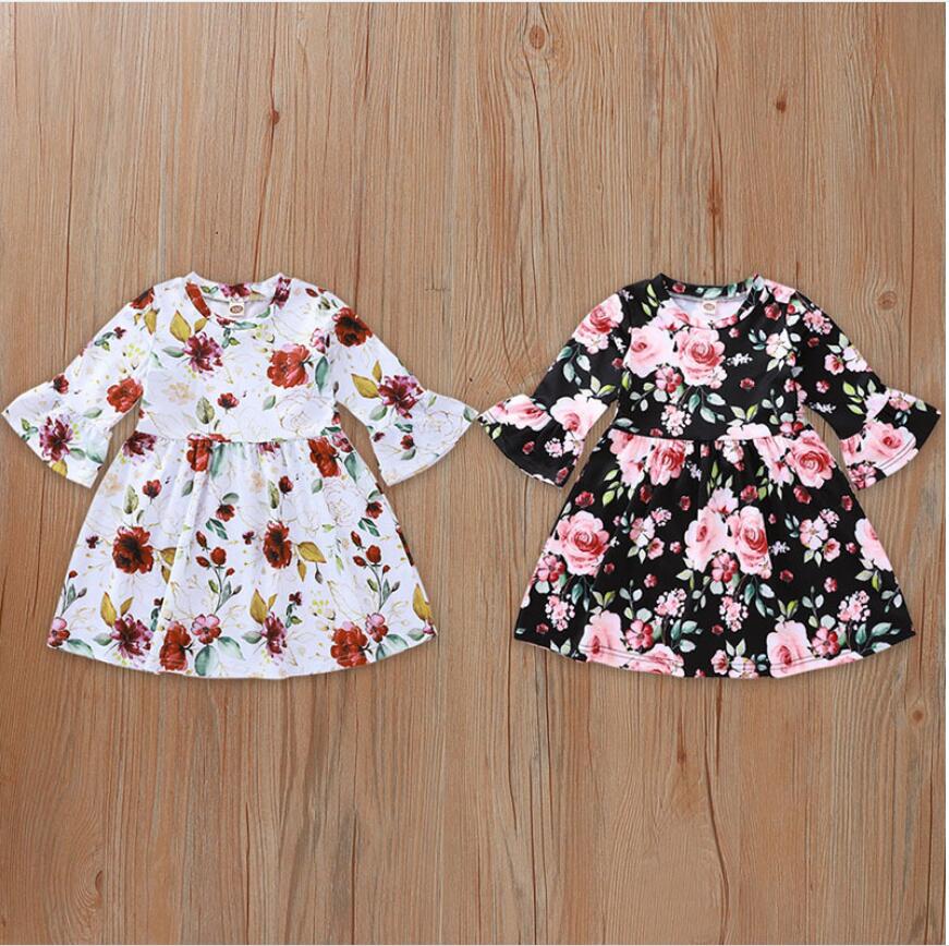Baby Long Flare Sleeve Rose Print Dress Girl Floral Print Skirt Kids Clothes One Piece ZHT 324, As picture
Baby Long Flare Sleeve Rose Print Dress Girl Floral Print Skirt Kids Clothes One Piece ZHT 324, As picture