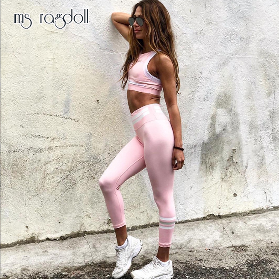 Two Piece Yoga Set Solid Tracksuit Women Fitness Suits Sport Bra+Leggings Sexy Pants Push Up Workout Clothing Women Sportswear #918364, As pictures (#7702)
Two Piece Yoga Set Solid Tracksuit Women Fitness Suits Sport Bra+Leggings Sexy Pants Push Up Workout Clothing Women Sportswear #918364, As pictures (#7702)