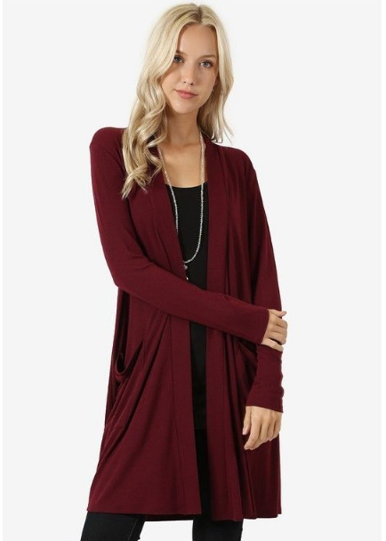 Fashion Spring Women Cardigan Stylish Casual Contrast Long Sleeves Thin Outwear Coat Top Clothing For Sales