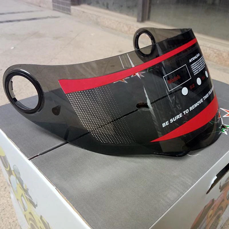 Motorcycle full face helmet VISOR No.318 for MALUSHEN or MALUSHUN and Nitrinos brand PC material wear-resistant lens