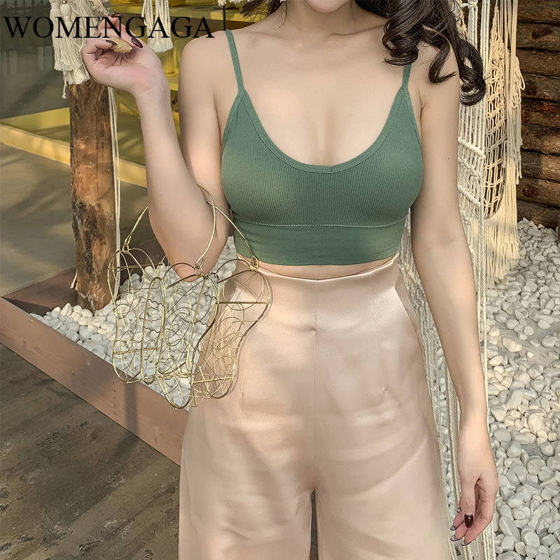 European sexy bottoming suspenders vest female summer tight tight back fashion beautiful back vest bra CKXM, White
European sexy bottoming suspenders vest female summer tight tight back fashion beautiful back vest bra CKXM, White