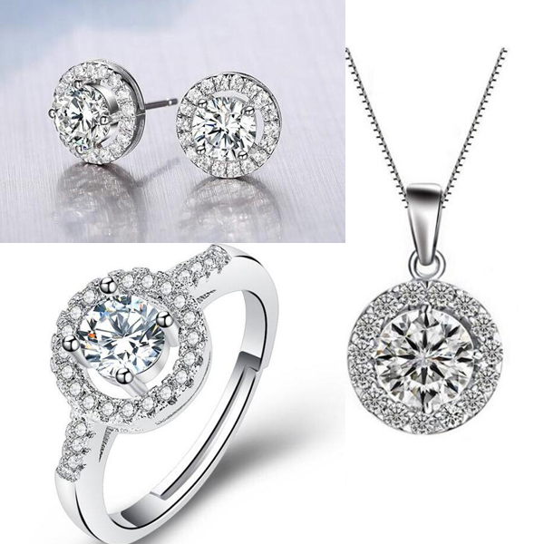Fashion Designer Stud Earrings Necklaces Rings Big CZ Diamond Earrings for Women White Zircon Earrings Jewelry for Wedding Partyn wholesale, Golden;silver
Fashion Designer Stud Earrings Necklaces Rings Big CZ Diamond Earrings for Women White Zircon Earrings Jewelry for Wedding Partyn wholesale, Golden;silver