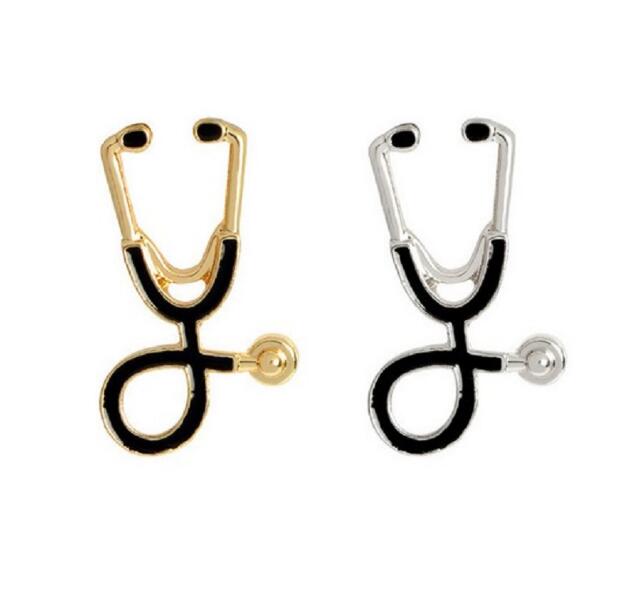 2 Color Enamel Stethoscope Brooch Pins Nurse Jewelry Silver & Gold Medical Jewelry Doctor Nurse Gift Medical School Graduation Souvenir
2 Color Enamel Stethoscope Brooch Pins Nurse Jewelry Silver & Gold Medical Jewelry Doctor Nurse Gift Medical School Graduation Souvenir