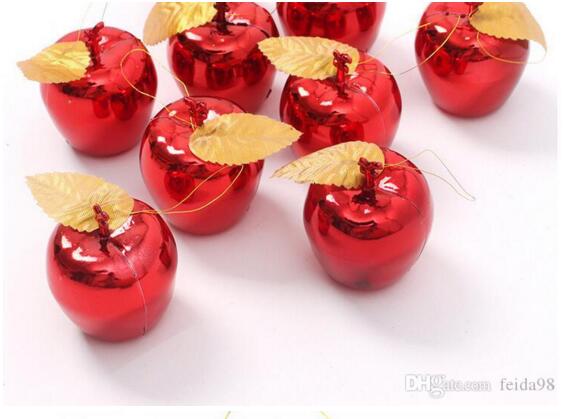 Christmas Decoration Apples Christmas Tree Hanging Ornament Home New Year Party Events Fruit Pendant Red Golden 90pcs/lot G1084
Christmas Decoration Apples Christmas Tree Hanging Ornament Home New Year Party Events Fruit Pendant Red Golden 90pcs/lot G1084