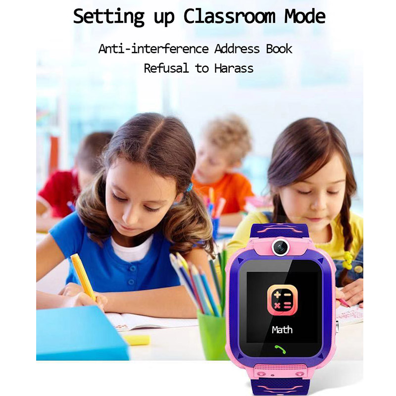 Children039s Smart Watch SOS Phone Watch Smartwatch For Kids With Sim Card Po Waterproof IP67 Kids Gift For IOS Android18011635180