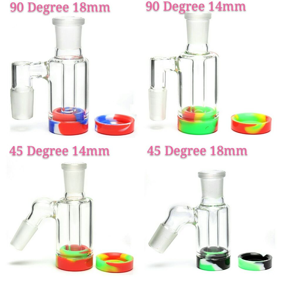 New 3.5 Inch Silicone Ash Catcher with 14mm 18mm 10ML Silicone Container Reclaimer Silicone Water Pipe Thick Pyrex Ashcatcher for Smoking
New 3.5 Inch Silicone Ash Catcher with 14mm 18mm 10ML Silicone Container Reclaimer Silicone Water Pipe Thick Pyrex Ashcatcher for Smoking