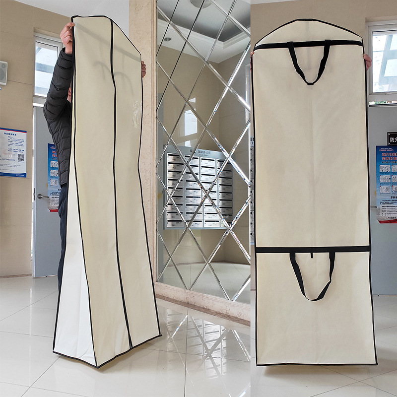Wedding Dress Gown Bags High Quality Hand Dust Bag Long Garment Cover Travel Storage Dust Covers For Sale, White
Wedding Dress Gown Bags High Quality Hand Dust Bag Long Garment Cover Travel Storage Dust Covers For Sale, White