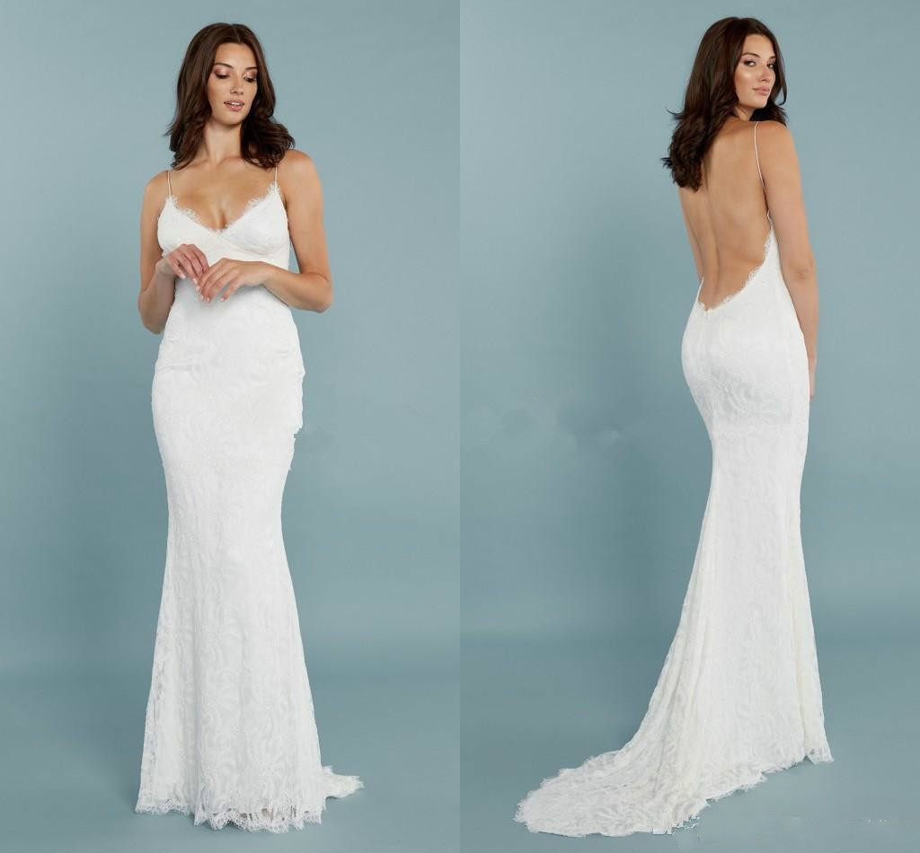 Pretty Lace Mermaid Wedding Gown Princeville From Katie May 2020 Modest Spaghetti Backless Bohemian Country Bridal Wedding Dresses, White
Pretty Lace Mermaid Wedding Gown Princeville From Katie May 2020 Modest Spaghetti Backless Bohemian Country Bridal Wedding Dresses, White
