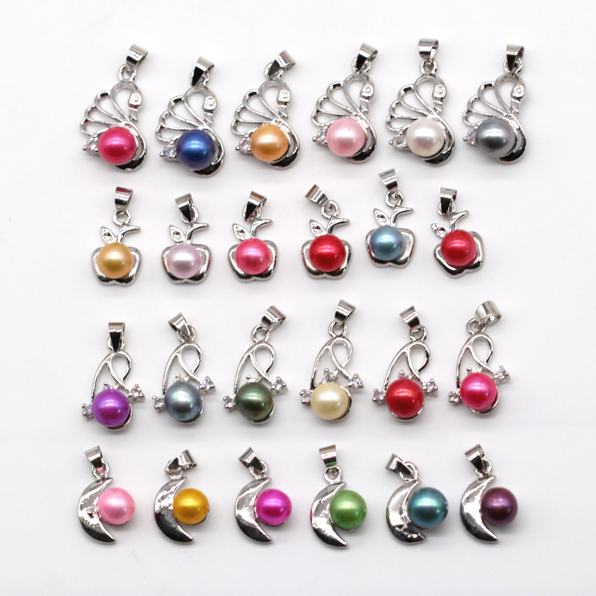 100 Styles Silver Plated Pearl Pendant Mounted Pendant Necklace with Freshwater Colored Pearl Fashion Jewelry for Women
100 Styles Silver Plated Pearl Pendant Mounted Pendant Necklace with Freshwater Colored Pearl Fashion Jewelry for Women