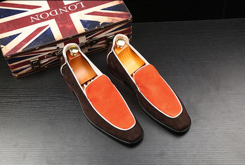 Brand Formal Men High-End Custom Leather Dress Shoes Fashion Flock Big Size Loafers Men Casual Office Men Shoes da027, Black
Brand Formal Men High-End Custom Leather Dress Shoes Fashion Flock Big Size Loafers Men Casual Office Men Shoes da027, Black