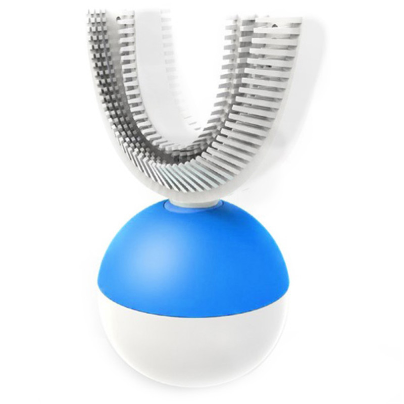 U-Shape Automatic Sonic 360 Degrees Ultrasonic Teeth Cleaner For Lazy People Electric Toothbrush New C18122901