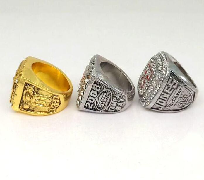 3PCS 2015 2008 1998 Tennessee Volunteers World Championship Ring Set Wholesale Fan Gift 2024 R250414
