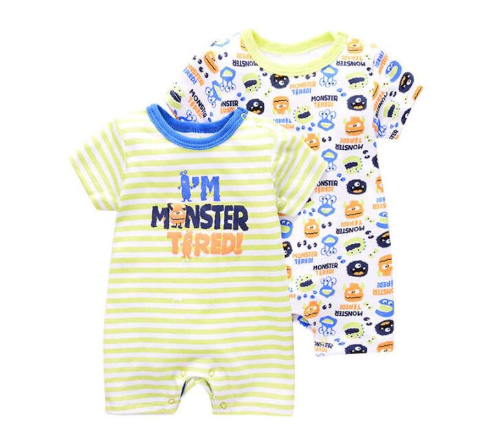 Baby 100% Cotton Short Sleeve Cartoon 2-piece Carter Romper Infant Soft Cotton Knit Bodysuit Girls Boys Jumpsuit CXD 001, #3
Baby 100% Cotton Short Sleeve Cartoon 2-piece Carter Romper Infant Soft Cotton Knit Bodysuit Girls Boys Jumpsuit CXD 001, #3