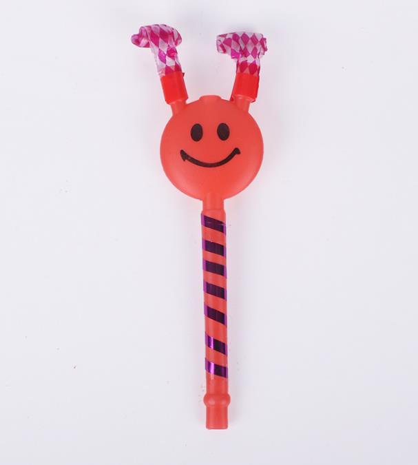 Smile Blowing Dragon Noise Maker Birthday Halloween Christmas Party Kids Favor Gift Supplies Cheering Props Children Funny Whistle