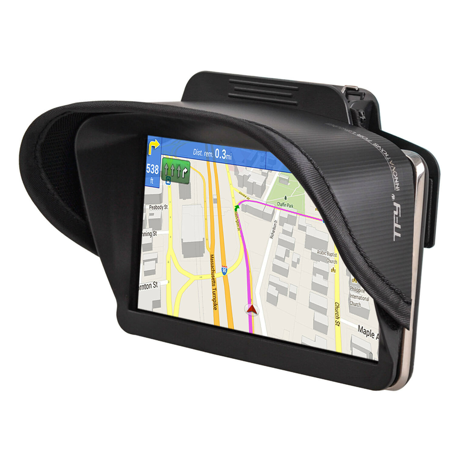 TFY GPS Navigation Sun Shade Visor for Garmin nüvi 2797LMT 7-Inch Portable Bluetooth Vehicle GPS and other 7-Inch GPS
TFY GPS Navigation Sun Shade Visor for Garmin nüvi 2797LMT 7-Inch Portable Bluetooth Vehicle GPS and other 7-Inch GPS