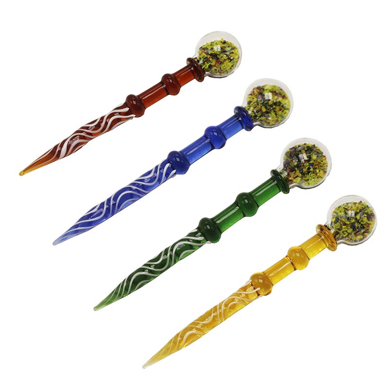 DA001 Smoking Accessories Dabbers Colorful About 13cm Length Glass Dabber Quartz Banger Nail Dab Rig Pipe Bong Tool
DA001 Smoking Accessories Dabbers Colorful About 13cm Length Glass Dabber Quartz Banger Nail Dab Rig Pipe Bong Tool