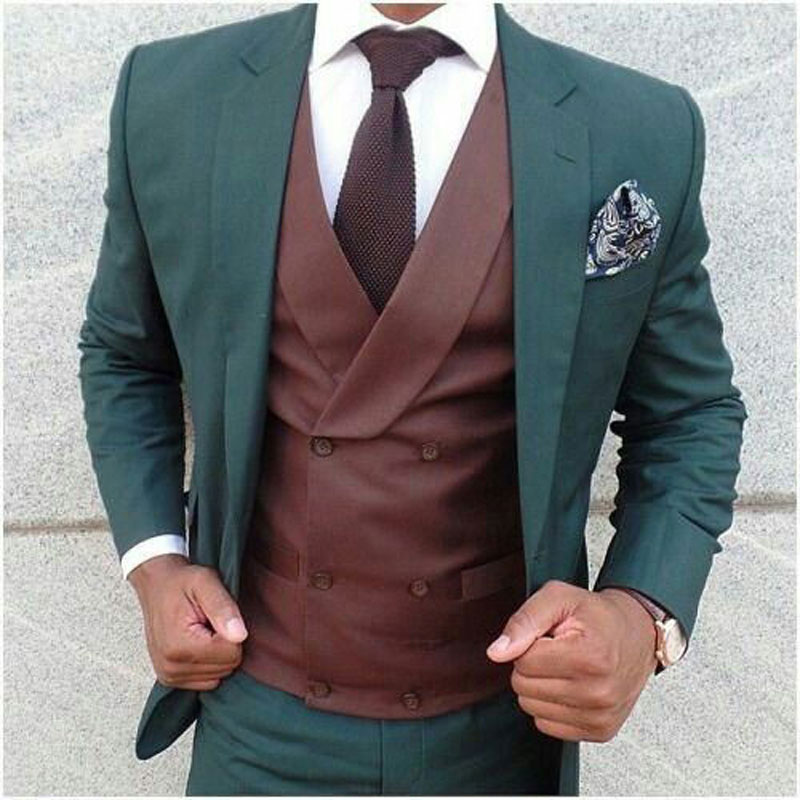 Italy Style Green Men Suits for Wedding Groom Tuxedo Casual Business Man Blazer 3Piece(Coat Pants Vest)Costume Homme Terno Masculino, Same as image
Italy Style Green Men Suits for Wedding Groom Tuxedo Casual Business Man Blazer 3Piece(Coat Pants Vest)Costume Homme Terno Masculino, Same as image