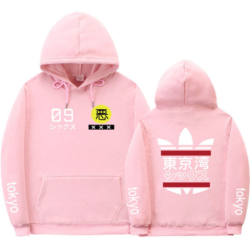 Fashion Japanese Streetwear Tokyo Bay hoodie Sweatshirt Multiple Colour Men Women Tokyo Hoodies Pullover Size S-2XL T200102