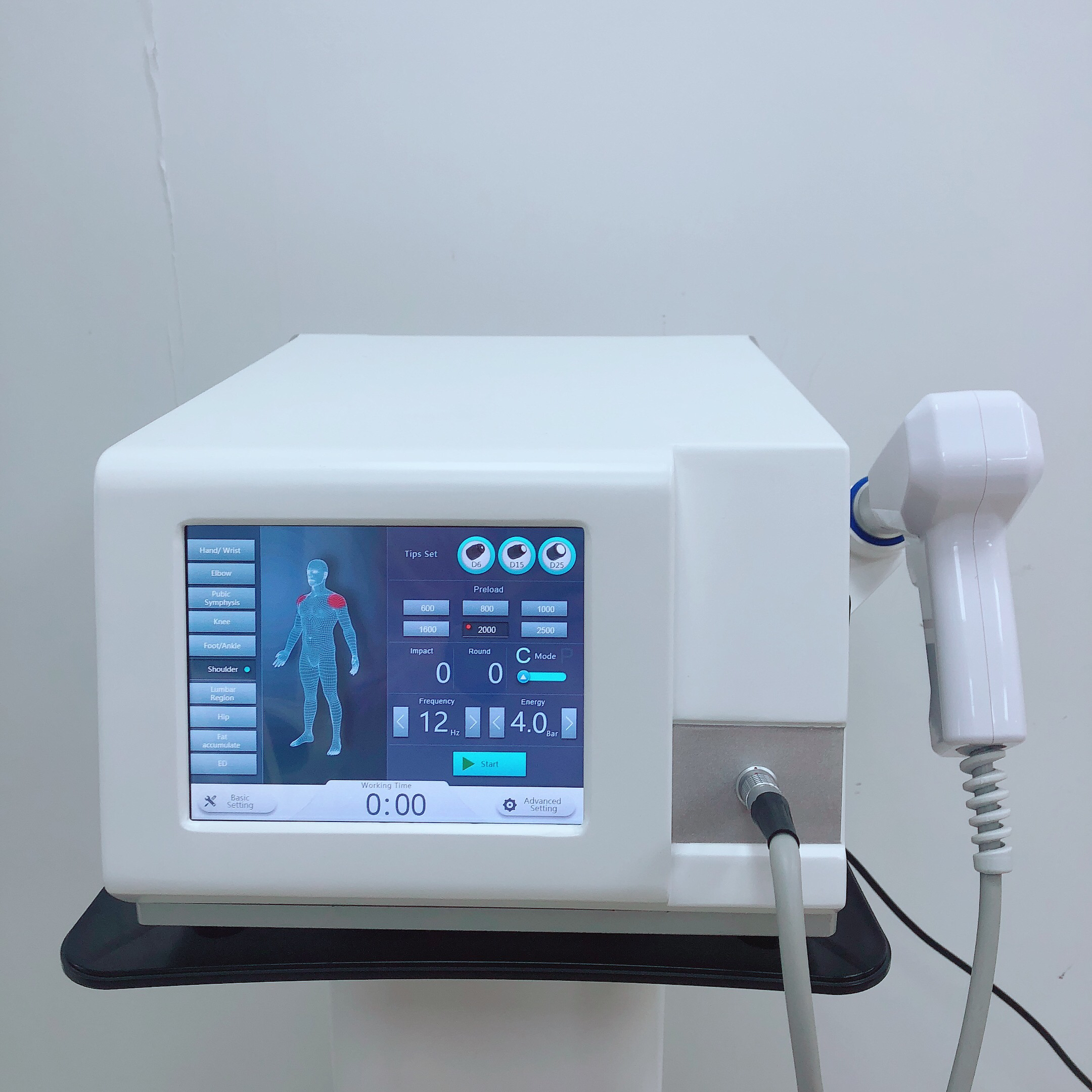 ED ESWT pneuamtci shockwave device for erectile dysfunction/ ED acoustic radial shock wave therapy machine for ed treatment
ED ESWT pneuamtci shockwave device for erectile dysfunction/ ED acoustic radial shock wave therapy machine for ed treatment