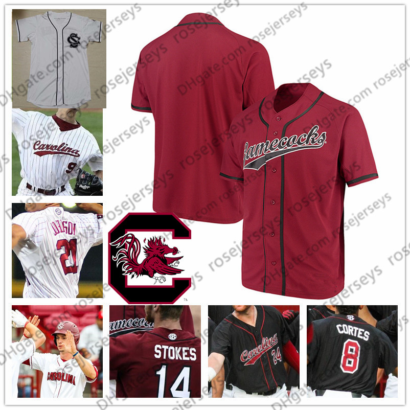 Custom South Carolina 2019 College Baseball Any Name Number White Red Black #7 Jacob Olson 14 Luke Berryhill Men Youth Kid Jersey 4XL, White with black
Custom South Carolina 2019 College Baseball Any Name Number White Red Black #7 Jacob Olson 14 Luke Berryhill Men Youth Kid Jersey 4XL, White with black